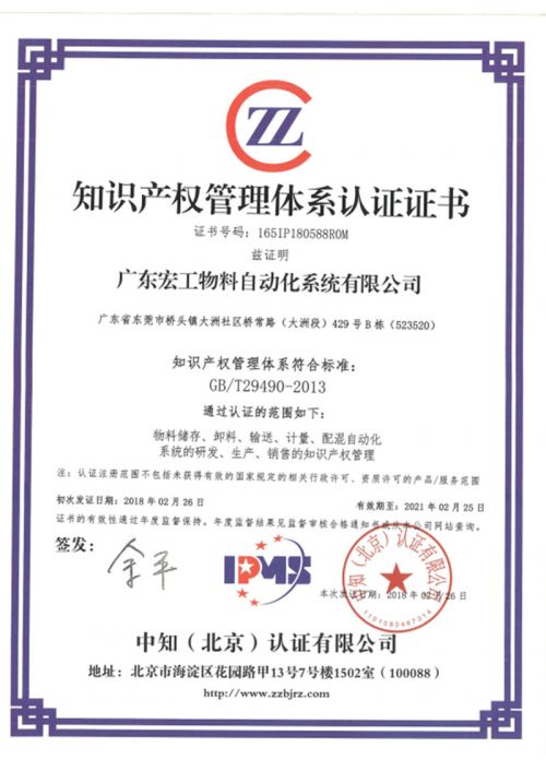 知识产权管理体系认证